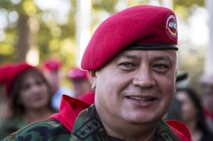 Diosdado Cabello, president of Venezuela’s National Assembly, is a leading target of U.S. investigations into alleged drug trafficking and money laundering by senior officials in the South American nation, a Justice Department official said. Mr. Cabello has denied wrongdoing. Photo: Marco Bello/Reuters 